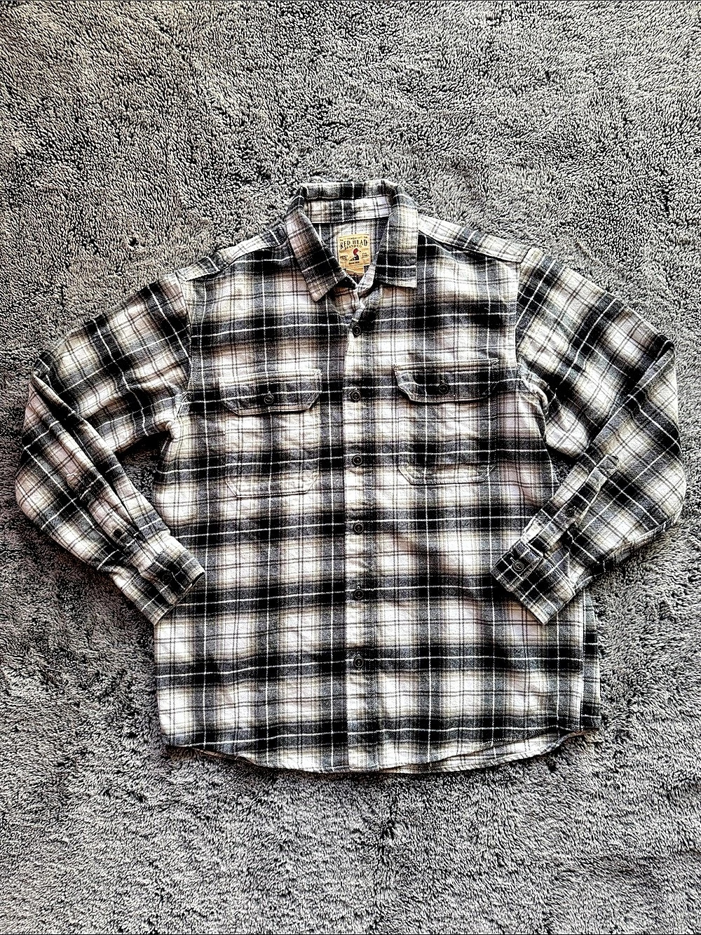 Red Head Brand Co. Men’s Plaid Flannel Shirt